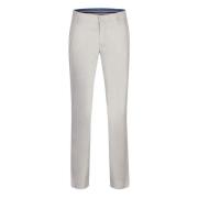 Slim Fit Chino met Comfort Tailleband Club OF Comfort , Gray , Heren