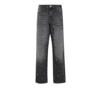 Eyelet Jeans voor stijlvolle outfits Essentiel Antwerp , Gray , Dames