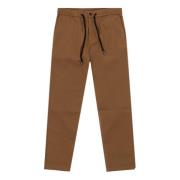 Beige Trekkoord Herenbroek Hugo Boss , Brown , Heren