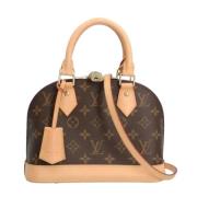 Pre-owned Canvas louis-vuitton-bags Louis Vuitton Vintage , Brown , Da...