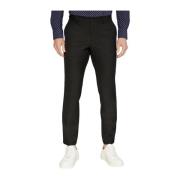 Zwarte P-Genius-EL Broek Boss , Black , Heren