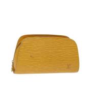 Pre-owned Leather louis-vuitton-bags Louis Vuitton Vintage , Yellow , ...