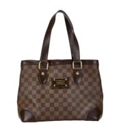 Pre-owned Canvas louis-vuitton-bags Louis Vuitton Vintage , Brown , Da...