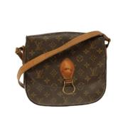 Pre-owned Canvas louis-vuitton-bags Louis Vuitton Vintage , Brown , Da...