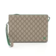 Pre-owned Fabric gucci-bags Gucci Vintage , Beige , Dames