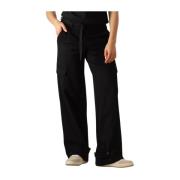 Zwarte Cargo Broek Isabel Beaumont , Black , Dames