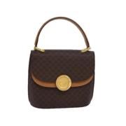 Pre-owned Leather handbags Celine Vintage , Brown , Dames