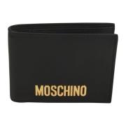 Stijlvolle Portemonnees Collectie Moschino , Black , Heren