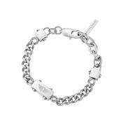 Armband Mannen Metaal Zilver 20cm Chained Peagb0002102 Police , Gray ,...