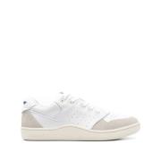 Witte Sneakers Paneeldesign Sebago , White , Heren