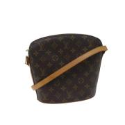 Pre-owned Canvas louis-vuitton-bags Louis Vuitton Vintage , Brown , Da...