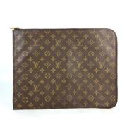 Pre-owned Canvas louis-vuitton-bags Louis Vuitton Vintage , Brown , Da...