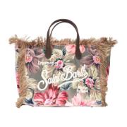 Colette Floral Fringe Handtas MC2 Saint Barth , Multicolor , Dames