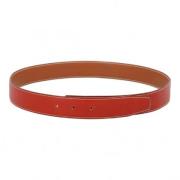 Pre-owned Leather belts Hermès Vintage , Red , Dames