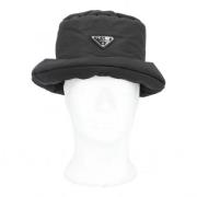 Pre-owned Nylon hats Prada Vintage , Black , Dames