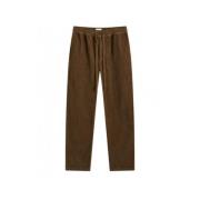 Corduroy Jogger Pants Isabel Marant , Brown , Heren