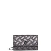 Mini Kensington Gunmetal Schoudertas Kurt Geiger , Black , Dames