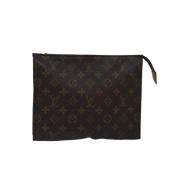 Pre-owned Canvas louis-vuitton-bags Louis Vuitton Vintage , Brown , Da...