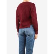 Pre-owned Knit tops Isabel Marant Pre-owned , Red , Dames