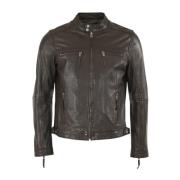 Chocolade Lam Blouson Jas La Canadienne , Brown , Heren