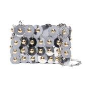 Zilveren Clutch Tas Paco Rabanne , Gray , Dames