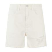 Stijlvolle Denim Shorts voor Vrouwen Icon Denim , Beige , Dames