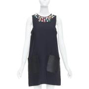 Pre-owned Wool dresses Fendi Vintage , Black , Dames