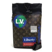 Pre-owned Canvas louis-vuitton-bags Louis Vuitton Vintage , Black , Da...