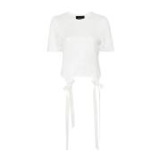 Strikstaarten Ivoor T-shirt Simone Rocha , Beige , Dames