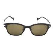 Pre-owned Plastic sunglasses Moncler Pre-owned , Black , Dames