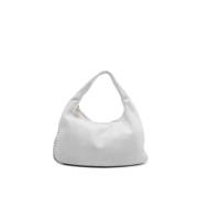 Pre-owned Leather shoulder-bags Bottega Veneta Vintage , White , Dames