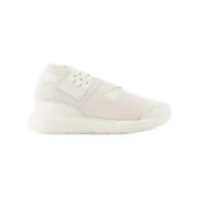 Leather sneakers Y-3 , White , Dames