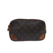 Pre-owned Canvas louis-vuitton-bags Louis Vuitton Vintage , Brown , Da...