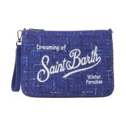 Parisienne Clutch Tas MC2 Saint Barth , Blue , Dames