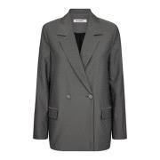 Jewelcc Blazer met Similisten Detail Co'Couture , Gray , Dames