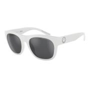 Witte Acetaat Zonnebril Armani Exchange , White , Heren