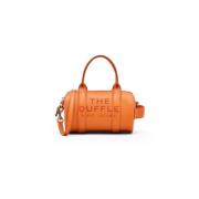 Mini Cilinder Tas met Handvatten Marc Jacobs , Orange , Dames