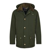 Winter Ashby Jas Barbour , Green , Heren