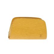 Pre-owned Leather louis-vuitton-bags Louis Vuitton Vintage , Yellow , ...