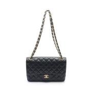 Pre-owned Fabric chanel-bags Chanel Vintage , Black , Dames