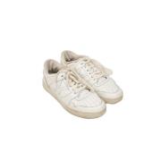 Pre-owned Leather sneakers Celine Vintage , White , Dames