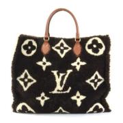 Pre-owned Fabric louis-vuitton-bags Louis Vuitton Vintage , Brown , Da...