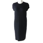 Pre-owned Canvas dresses Hermès Vintage , Black , Dames