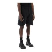 Cargo-geïnspireerde Bermuda shorts met Urban 64 print Dsquared2 , Blac...