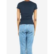 Pre-owned Cotton tops Celine Vintage , Blue , Dames