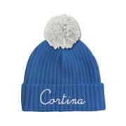 Wollen Pom Pom Muts Cortina MC2 Saint Barth , Blue , Heren