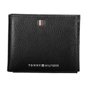 Heren Portemonnee Zwart Contrast Details Logo Tommy Hilfiger , Black ,...