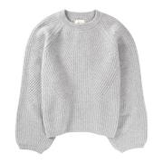 Kasjmier A-lijn Sweater Loulou Studio , Gray , Heren