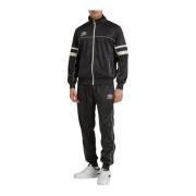 Heren Trainingspak Jas en Broek Set Umbro , Black , Heren