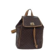 Pre-owned Canvas celine-bags Celine Vintage , Brown , Dames